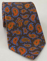 Macclesfield Modern Madder Printed Silk Tie MMPT-113